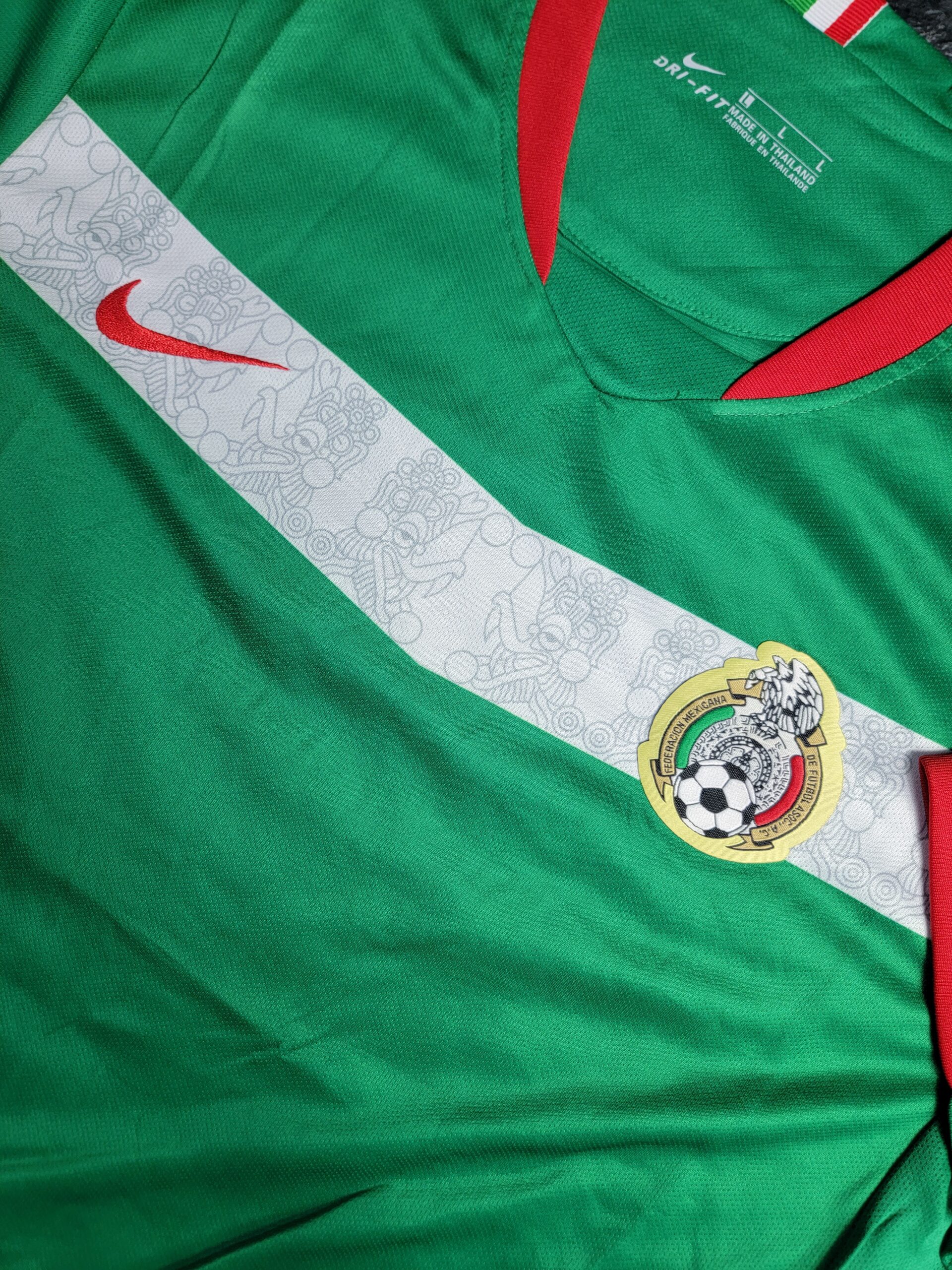 Jersey Selección mexicana retro mundial Alemania 2006