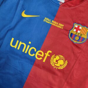 Jersey Barcelona local retro final champions 2009 Messi 10
