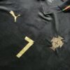 Jersey Portugal Pantera negra Cristiano Ronaldo versión jugador