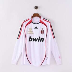 Jersey Milan retro visitante 2006/07 final champions Kaká