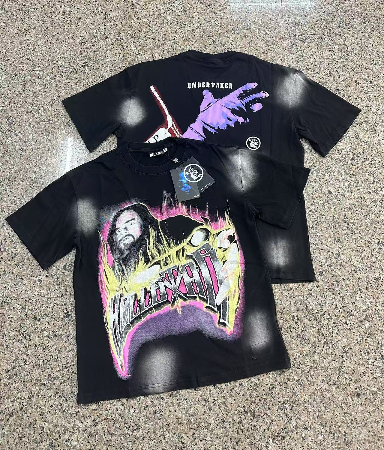 PLAYERA HELLSTAR OVERSIZE WWE UNDERTAKER - Image 8